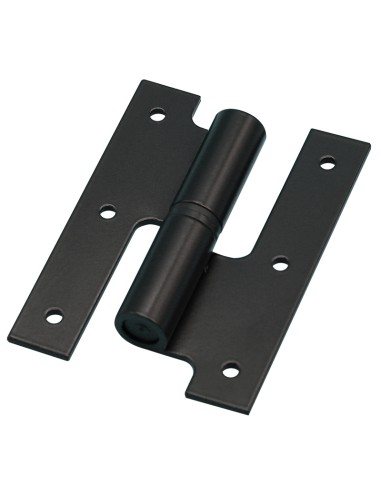 P0110DX - Third shutter hinge right side in aluminium - I 59 mm