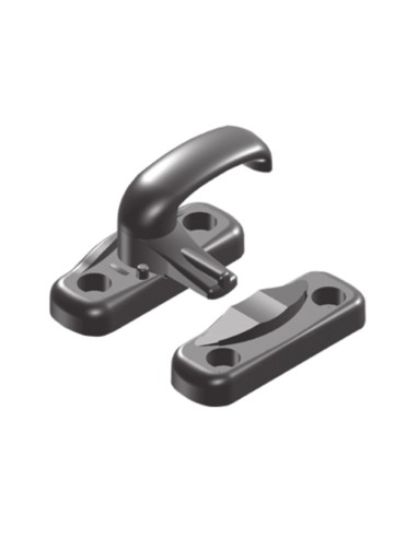 92799SX - Left handle for outward opening windows "Chiocciola"