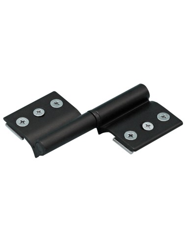 AP045 - Hinge for rounded edge internal aluminium doors