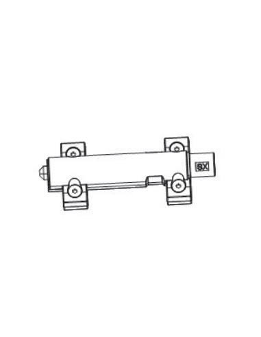 24128 - Espagnolette turning bolt left