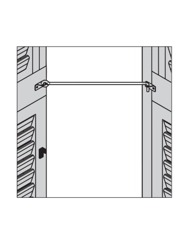 5004 - Piton pour portisol en nylon - ø 6 mm