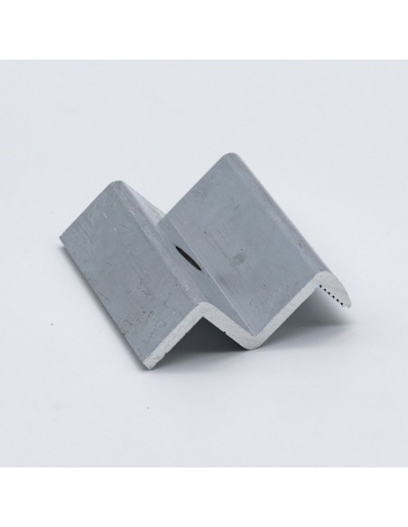 HE-MTS-46 - End simple aluminium PV clamp H 46