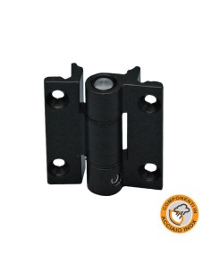 09033CATCEN - Paumelle pour volets à battant plein en aluminium - 45 mm