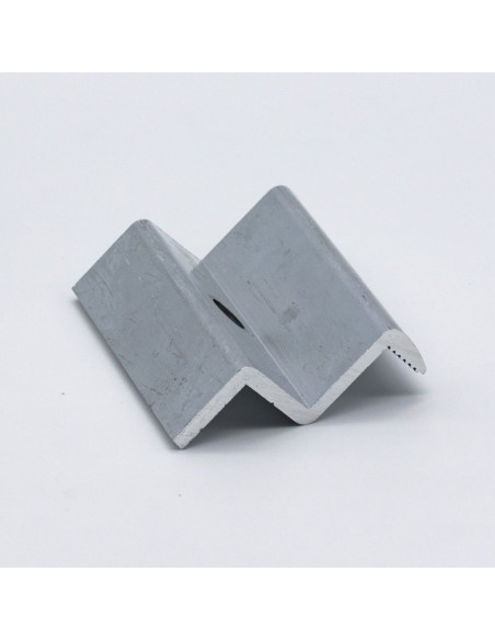 HE-MTS-31 - End simple aluminium PV clamp H 31