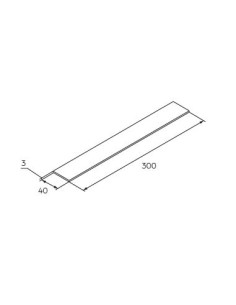 HE-GPR-300 - Joint alu pour profile de structure PV HE-PR301 2