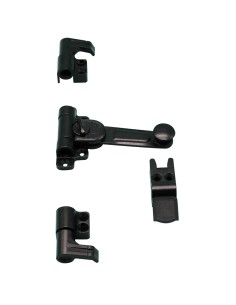 24003 - Kit with short zamak espagnolette handle