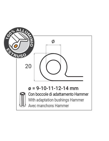 0203 - Penture pour équerre de volet - 190 mm x 30 mm