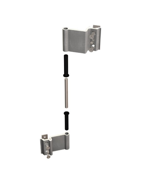 AW06041 - Hinge with threader plate and long offset