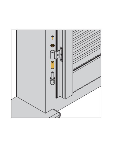 0108 - Take down - Anti Pull-out Kit for Hammer pivots