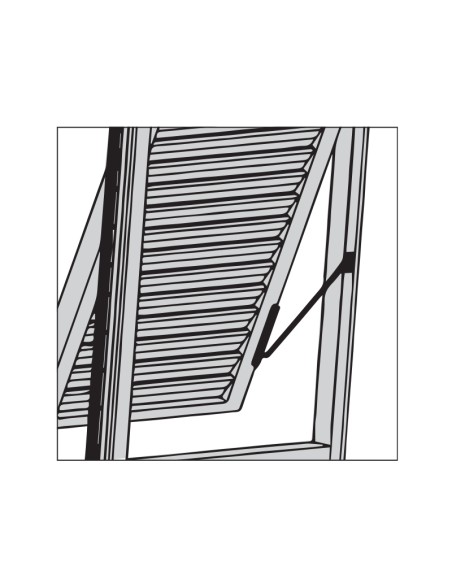 5007_OXNERO - Portisol pour volet articulé à la toscane en aluminium