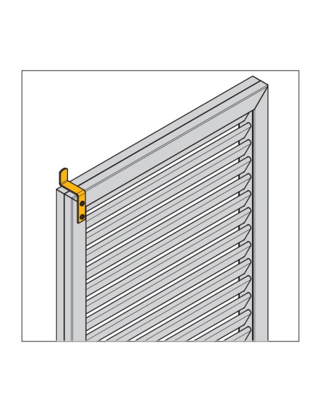 5019 - Limiteur de fermeture pour volets à la génoise A 50mm