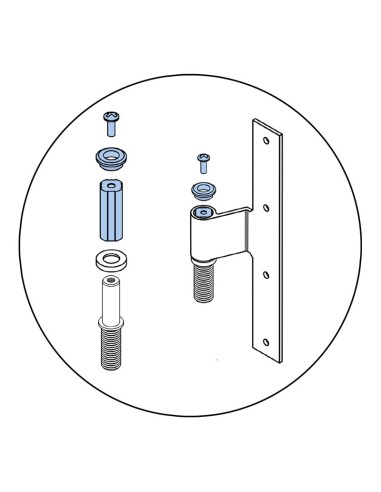 0108 - Take down - Anti Pull-out Kit for Hammer pivots