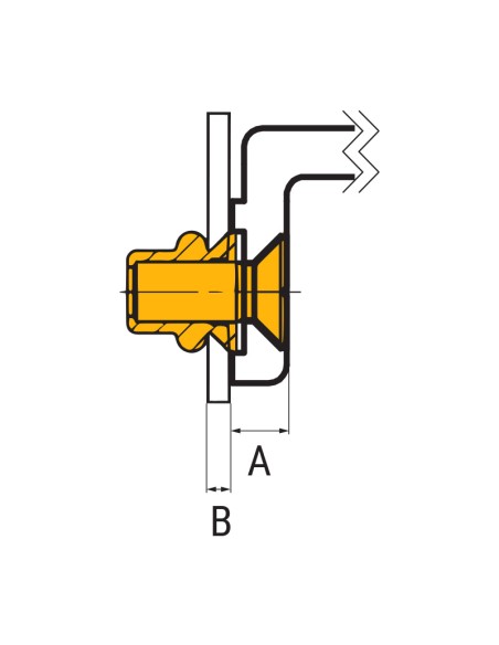 0114 - Fixing kit (20 inserts + 20 M5 screws)