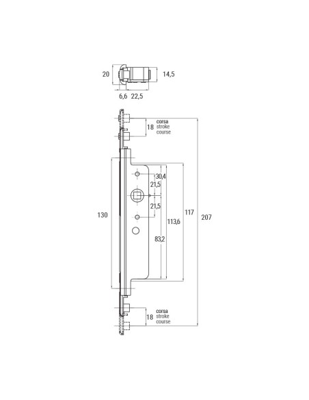 3421 - Mizar - Bidirectional mechanism for R40 groove