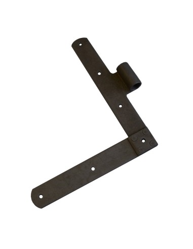 L4020DX - Équerre de volet droit - Série 40 - I   33 mm