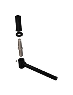 2107 - Gond M12 avec axe excentrique en acier inox 2