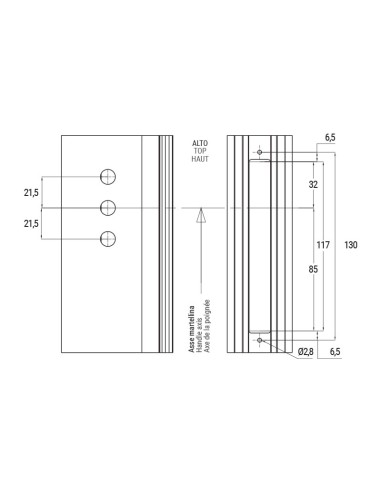 3421 - Mizar - Bidirectional mechanism for R40 groove