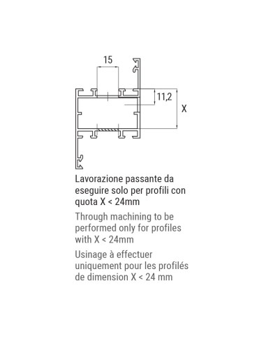 3426 - MECCANISMO ALGOL MONODIREZIONALE ANTA-RIBALTA R40