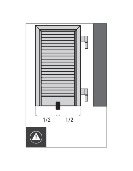 93001 - "Super Top Grillo" arrêt automatique en nylon avec vis L   120"