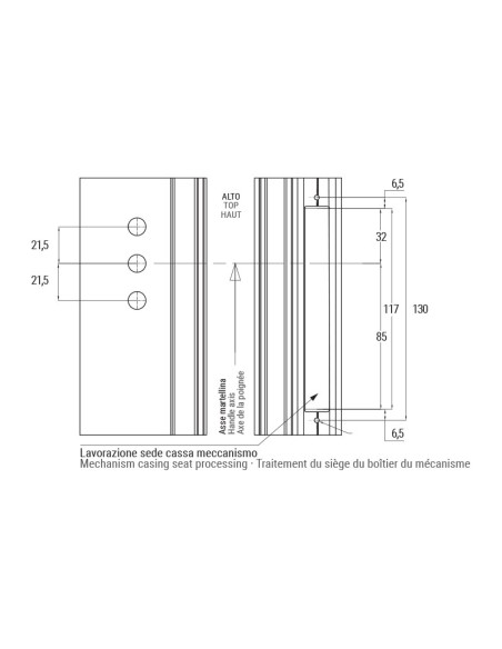3420 - Mizar - Bidirectional mechanism for eurogroove chamber