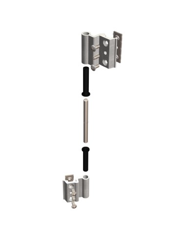 AM3 - Hinge with threader plate and a 3rd hole