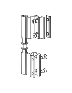 HT.2023.00 - Two wings hinge (Eurogroove) - Load capacity: 60 kg 2