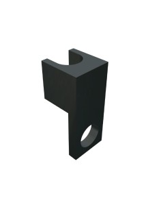 5004 - Nylon rod clamp - snap-on - ø 6 mm