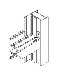 CA1326 - Mullion joining bracket (Eurogroove) 2