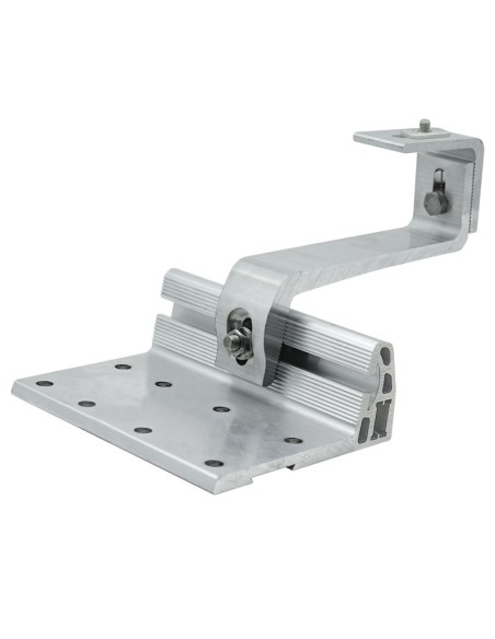 HE-STA-02 - Staffa regolabile base L 150 mm assemblata