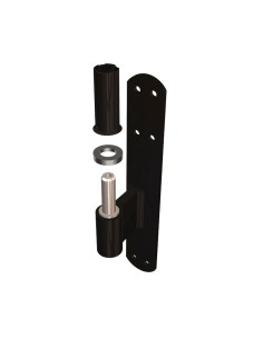 2140RVDX - Cardine a piastra 30 x 03 mm destro Collo 40 mm 2