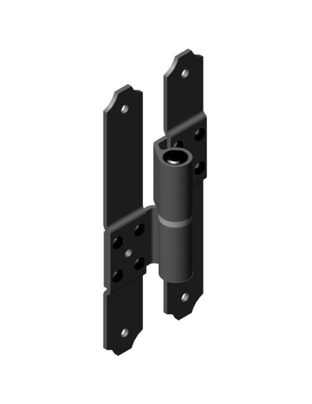 3A25SX - Cerniera terza anta sinistra I   50 mm Collo 20 mm