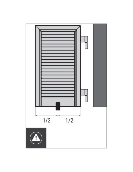 93002 - Fermaimposte automatico vite L 70 e ammortizzatore