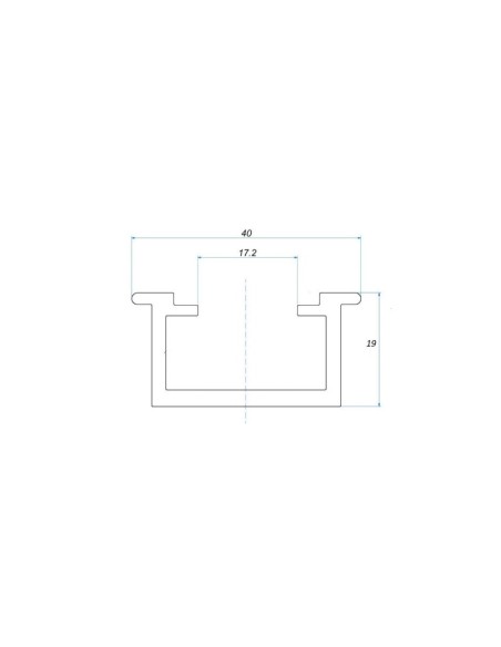 HE-PR102-32 - PROFILO DI STRUTTURA PER LAMIERA GRECATA LG.3250mm