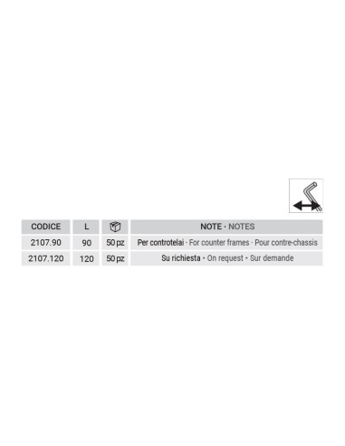 2107 - Gond M12 avec axe excentrique en acier inox