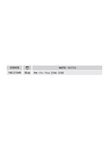 180.2104R - Washer for covering hole