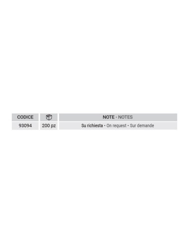 93094 - Bussola retinata per cemento chimico