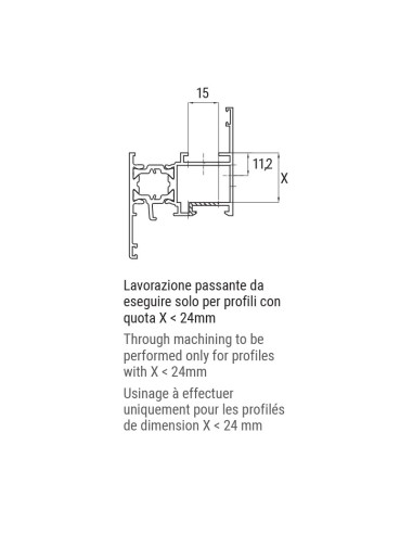 3425 - MECCANISMO ALGOL MONODIREZIONALE ANTA-RIBALTA CE
