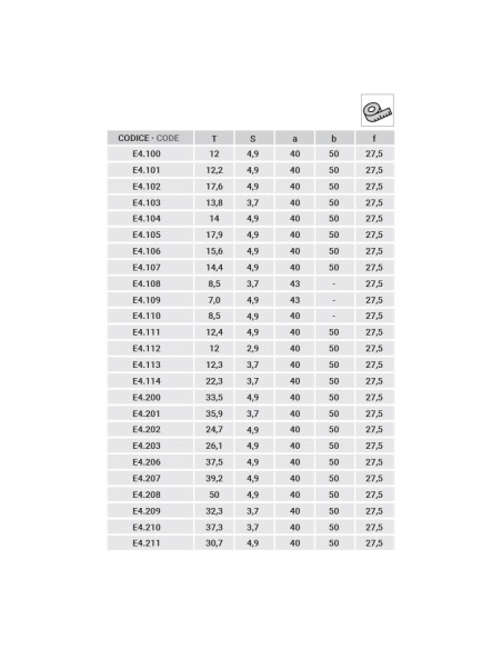 E4.210 - "Multifixing corner cleat ""Extra4"" for external chamber"