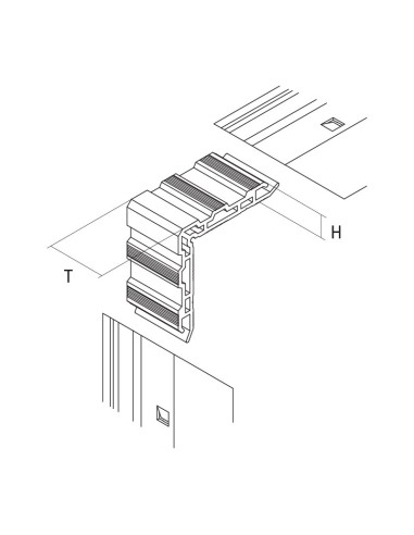 SC106-105 - Squadretta a cianfrinare camere interne T  10,6 mm