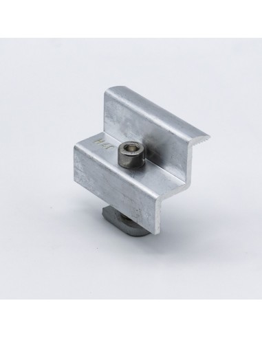 HE-MTM-40 - MORSETTO TERMINALE PREMONTATO IN ALLUMINIO H 40