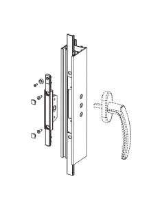3426 - MECCANISMO ALGOL MONODIREZIONALE ANTA-RIBALTA R40 2